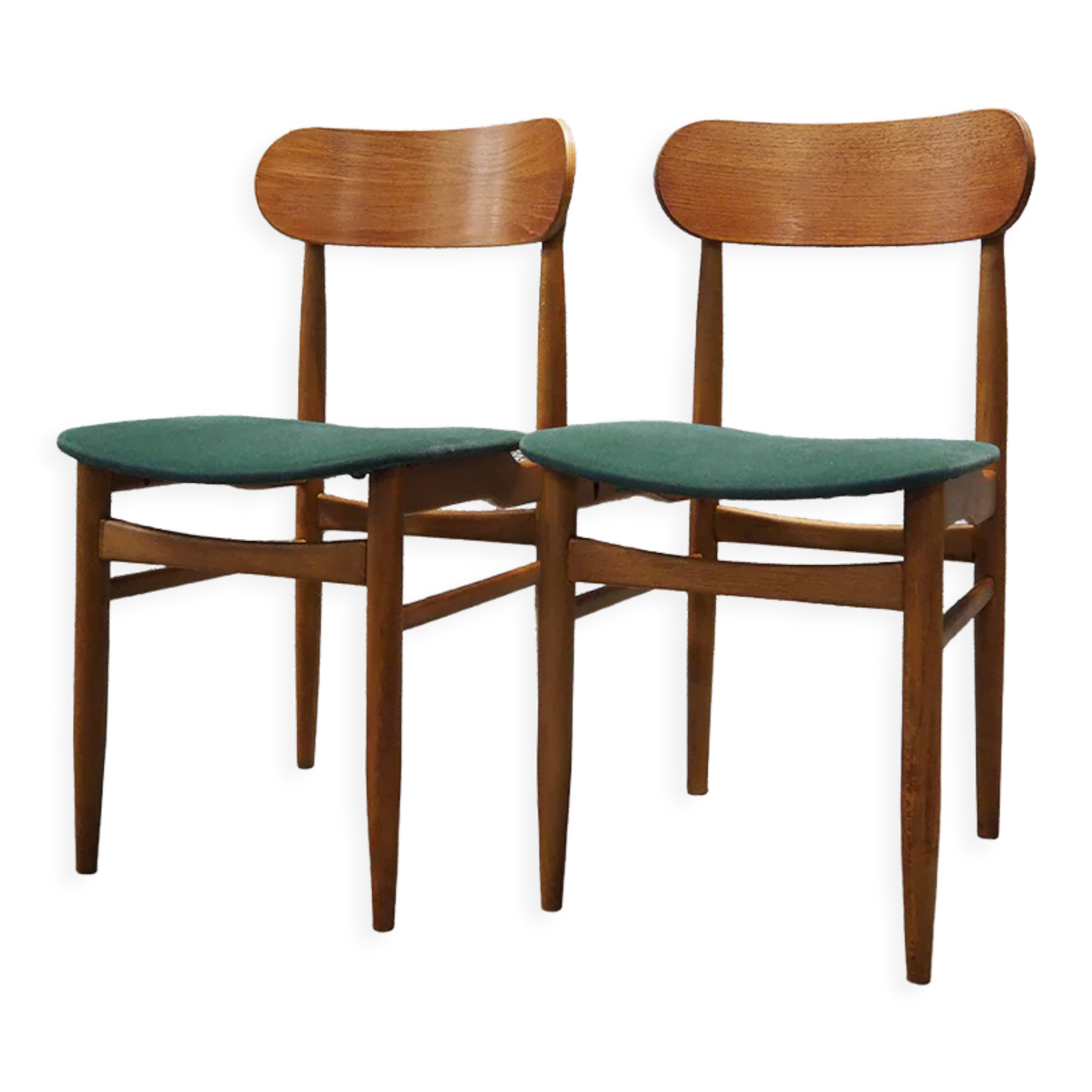 Set of two vintage chairs Gessef Consorzio Sedie Friuli, 60s