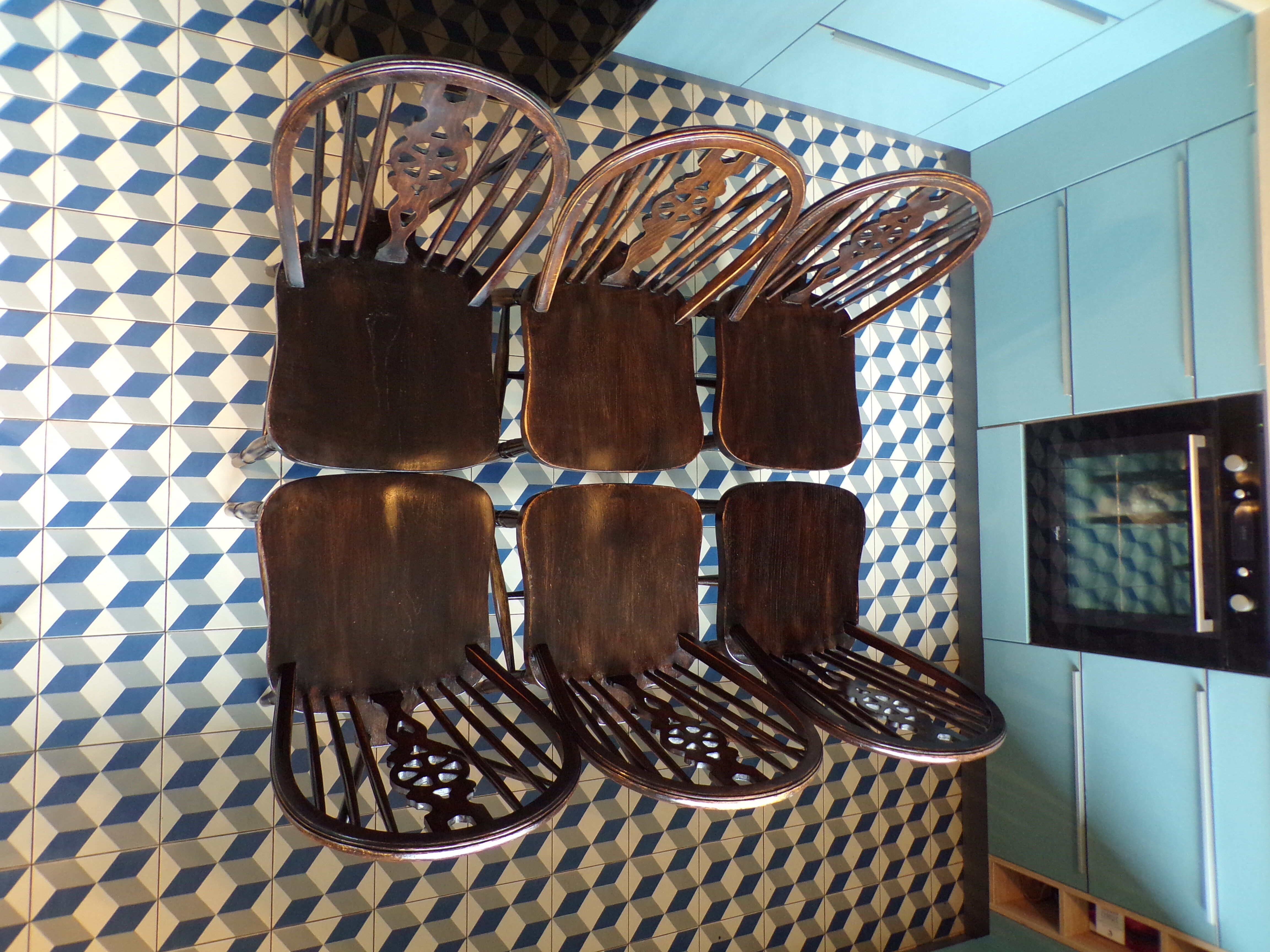 Suite 6 chairs Windsor 1960