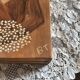 Wooden box for card games
