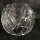 Ball vase in crystal