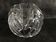 Vase boule en cristal