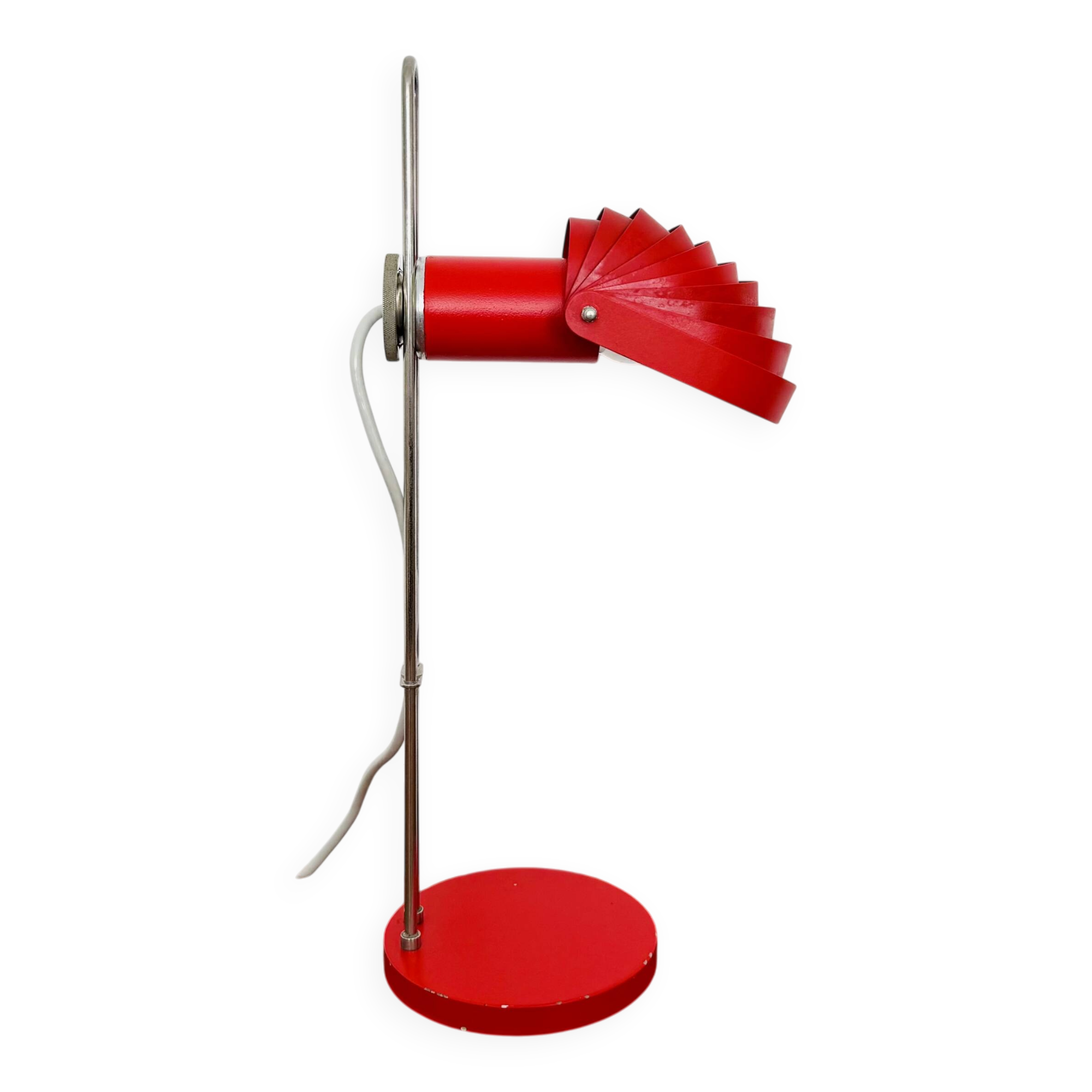 Metal Table Lamp by E.R. Nele for Temde