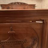 Old walnut bed