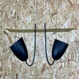 50s 60s stilnovo lamp light bauhaus mid century sheet metal design 60s 50s