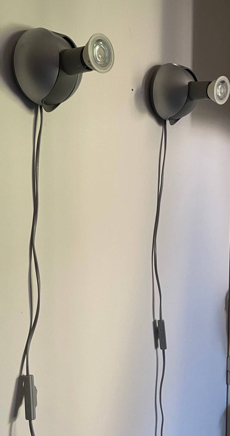 Pair of Massive wall lamps