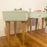 Pair of vintage bedside tables