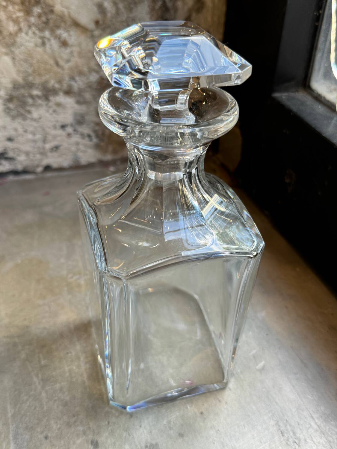 Baccarat crystal carafe