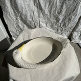 Large Italian goose-shaped dish 49cm