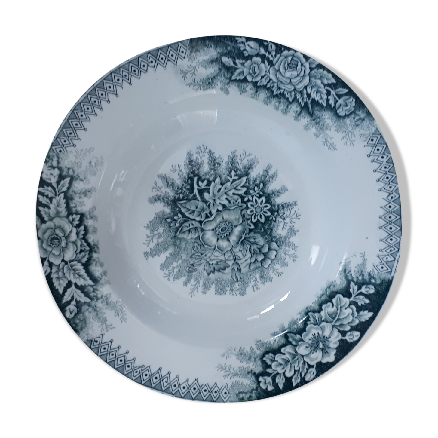 Geranium Garden Plate