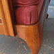Pair of vintage canned armchairs