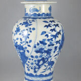 Former chinese potiche blue white