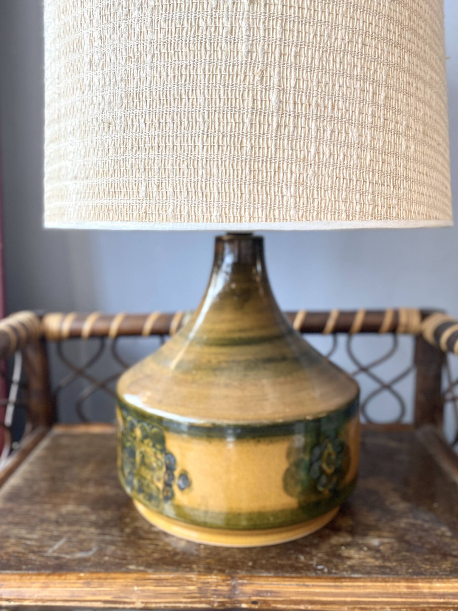 Danish ceramic lamp Hanne Stentoj 1960s