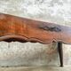 Table à manger, table d'appoint, bureau noyer 70x173cm