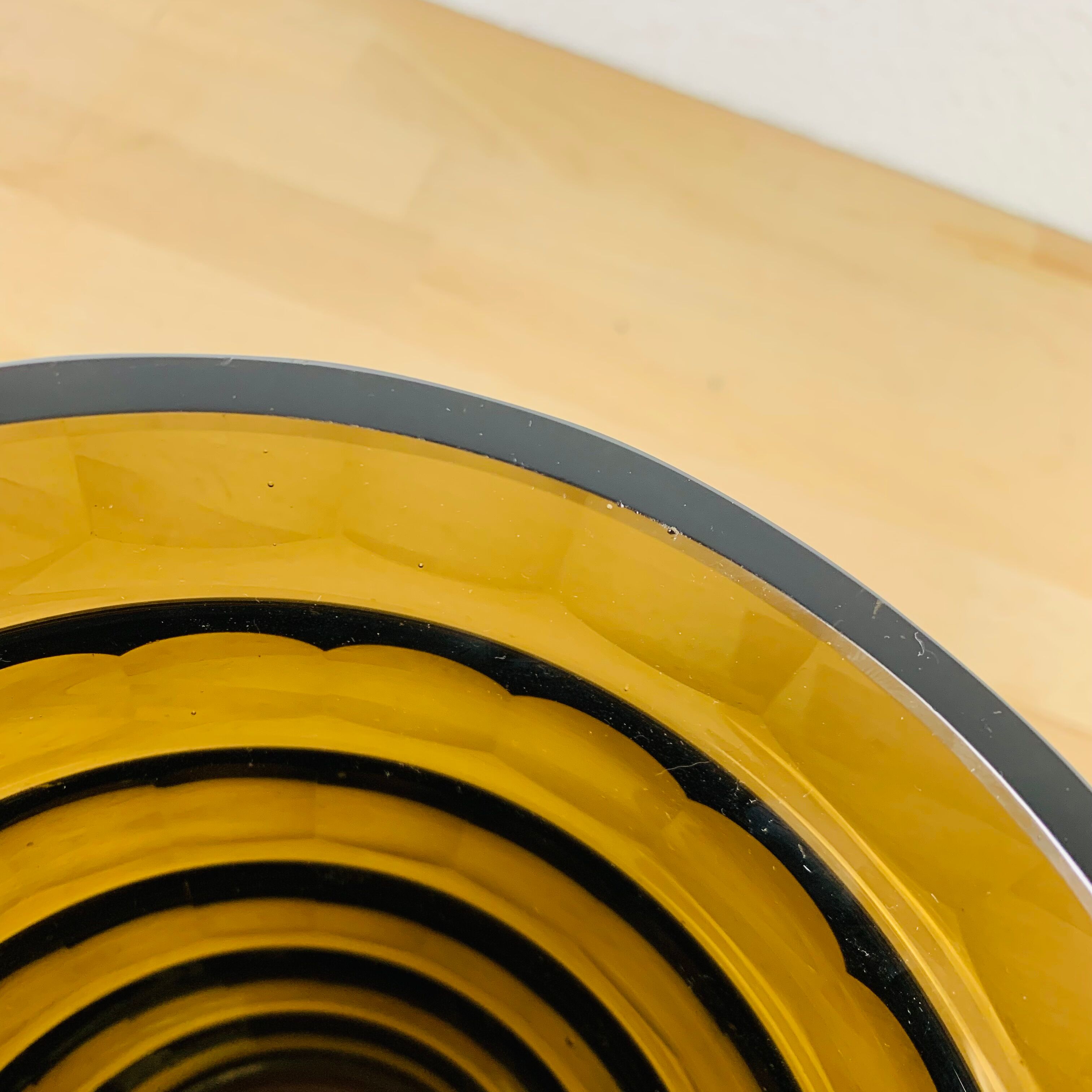 Daum Nancy Art Deco vase 1930 Lorraine cross smoked glass