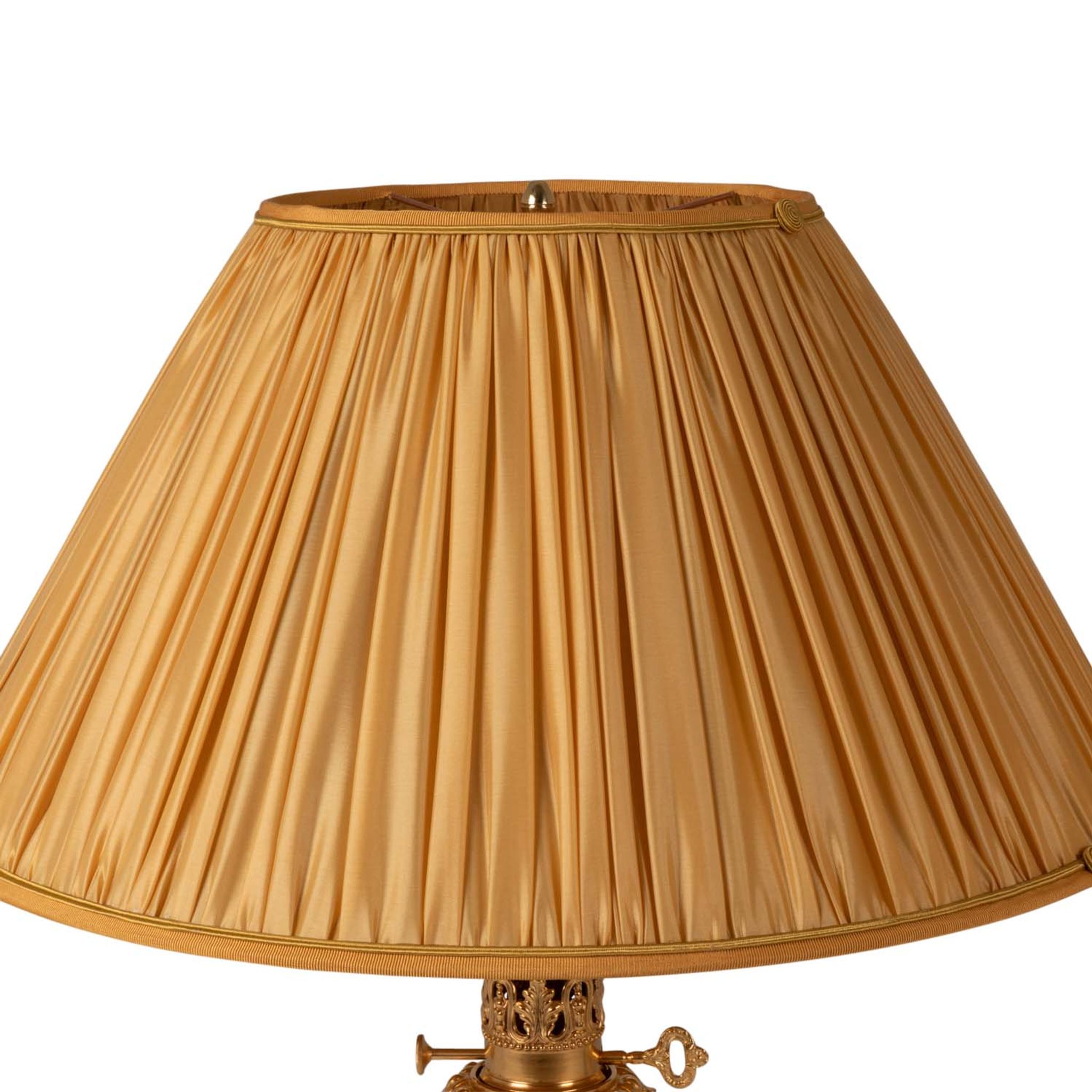 Pair of lamps in Canton porcelain and bronze, circa 1880