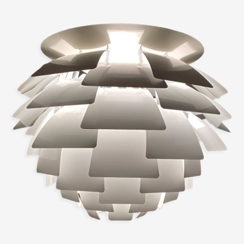 White Ph artichoke pendant lamp by Poul Henningsen for Louis Poulsen
