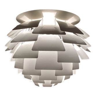 Suspension Ph artichoke blanche de Poul Henningsen pour Louis Poulsen