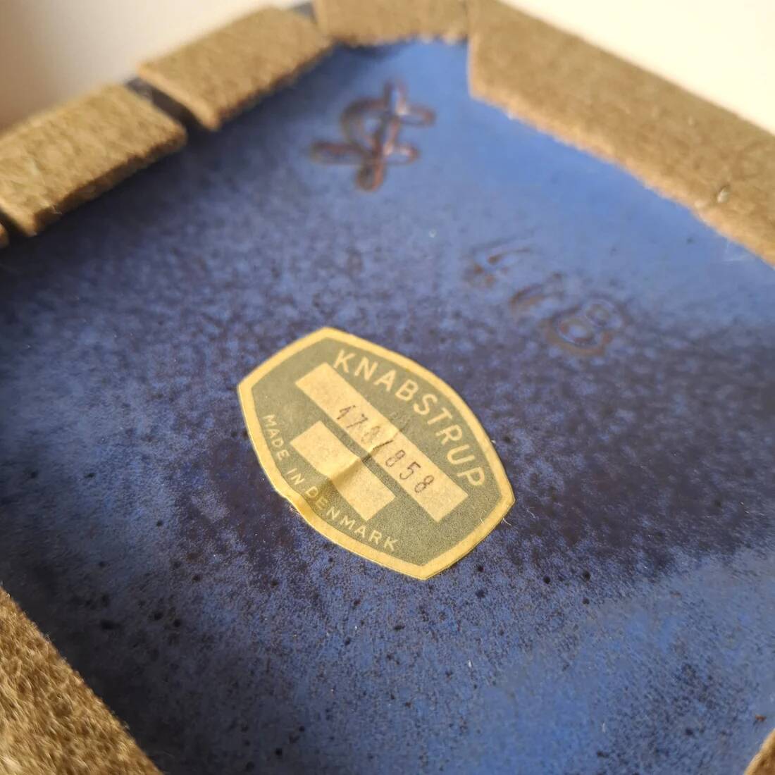 Vintage Knabstrup vase – Denmark 1970