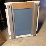 Egyptian style stone wall mirror with lighting