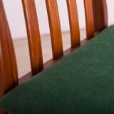 Fabric and Teak Dining Chairs by Leslie Dandy for G-Plan, 1960s, Set of 6