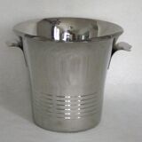 Silver stainless steel champagne bucket 18.10
