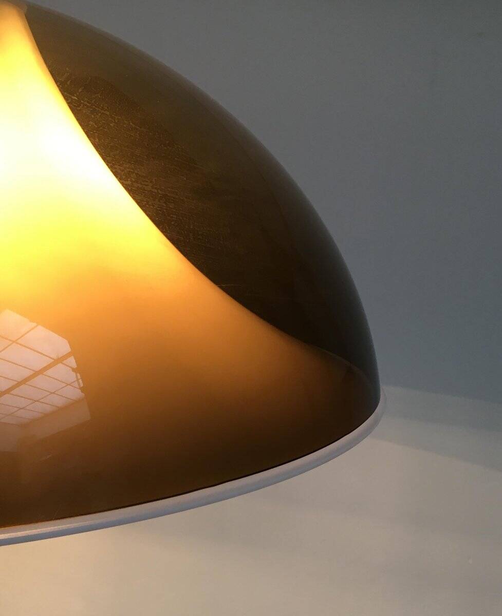 Floor lamp in metal and plastic by Gino Sarfatti for Gepo, 1970s.