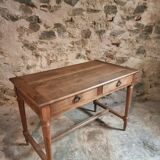 Table / antique desk in French oak, 1930s