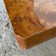 Table basse en loupe d’orme Roche et Bobois vintage 70s