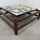 Teak and ceramic coffee table 1970