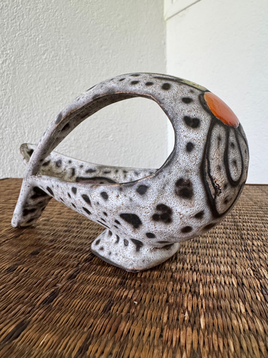 Ceramic vide poche Vallauris Bessone 1960s