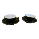 Paris bistro cups and its milk jug