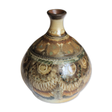 Ceramic vase by JC Courjault