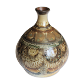 Ceramic vase by JC Courjault