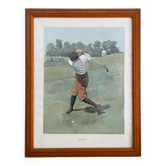 Original lithograph AB Frost "Brassy Lie"
