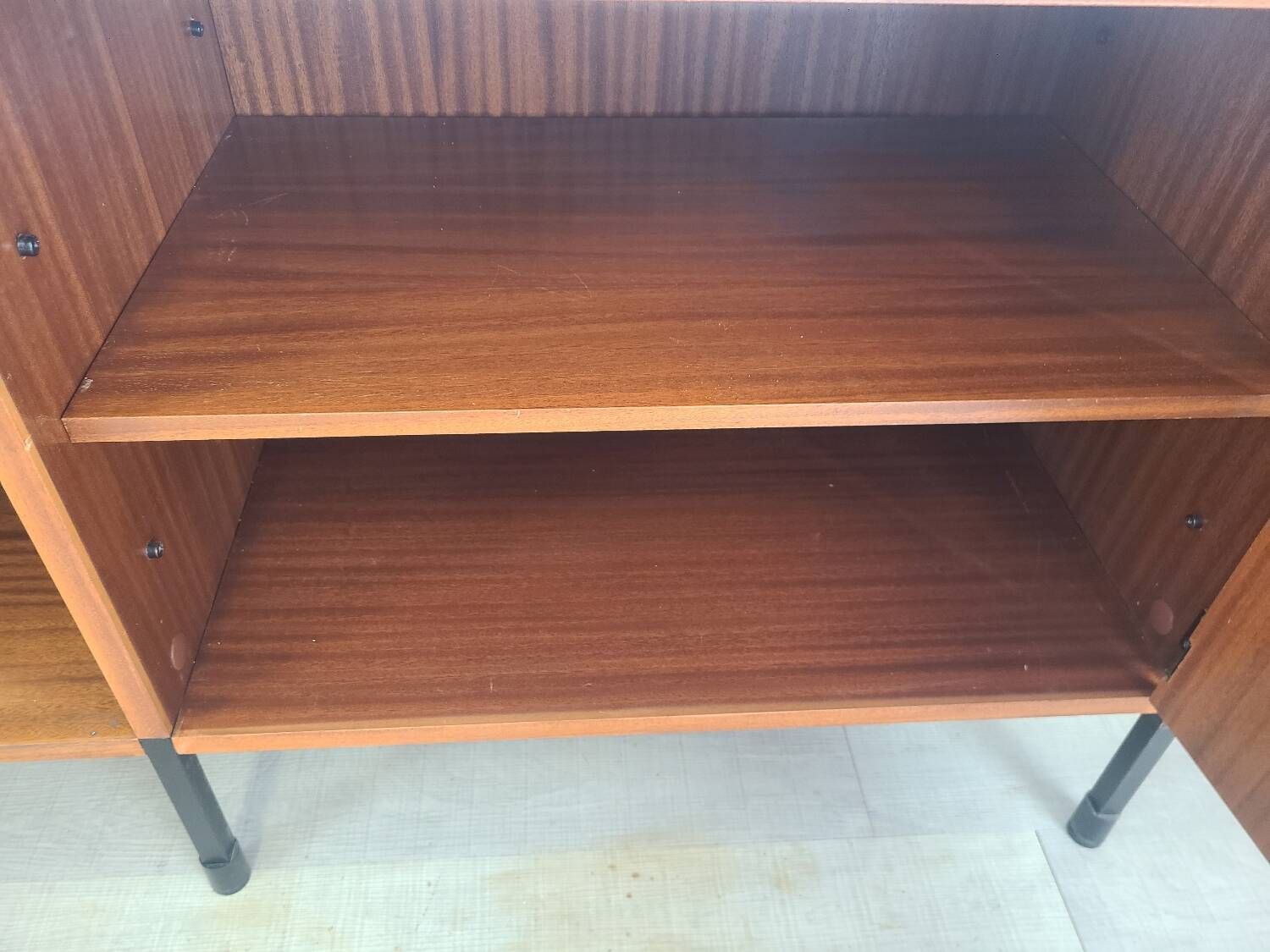 Vintage ARP Minvielle edition teak sideboard, Guariche design, 1960