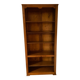5-shelf solid wood bookcase