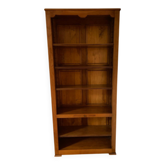 Bibliothèque 5 étagère bois massif