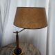Brass lamp 30's Jules Leleu