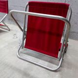 Low camping chair