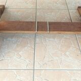 Art Deco table in burr walnut