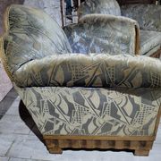 Pair of Art Deco armchairs