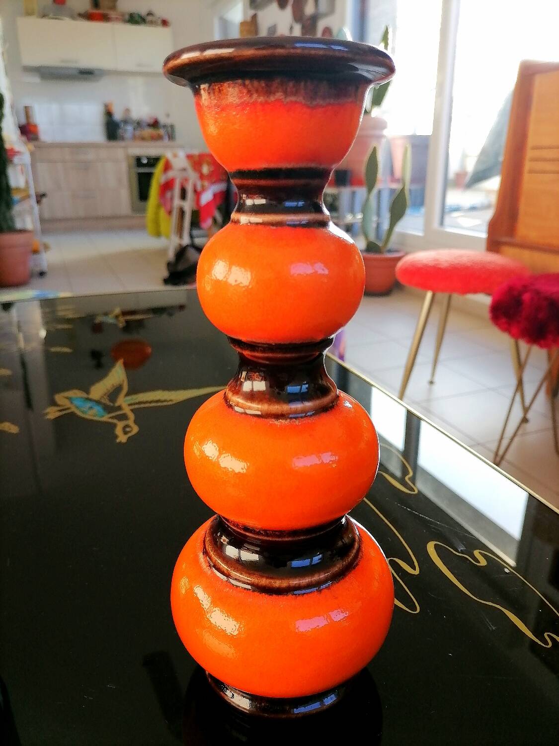 West Germany candle holder