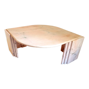 Table basse marbre années