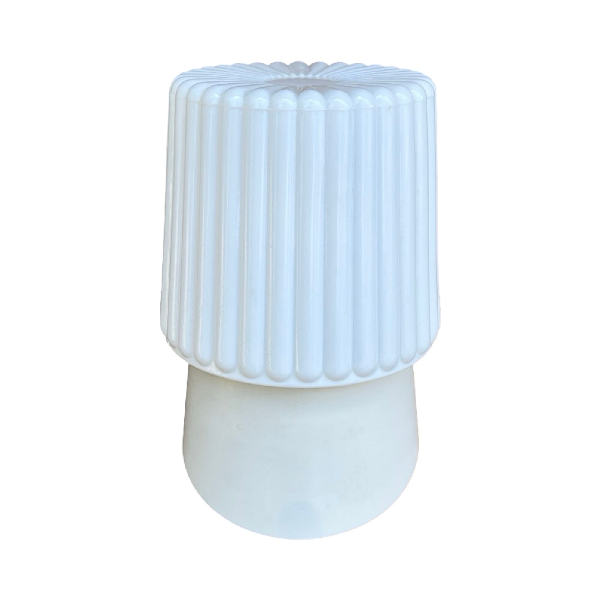 White wall lamp Elektrosvit Nové Zámky Czechoslovakia, 1960s.