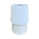 White wall lamp Elektrosvit Nové Zámky Czechoslovakia, 1960s.