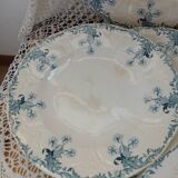 Longwy iron earth dinnerware set