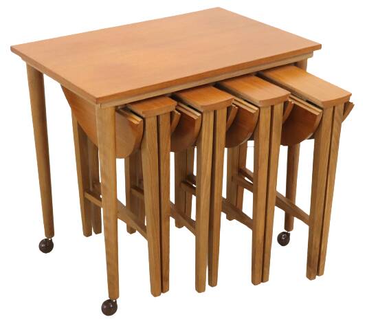 Nesting tables Poul Hundevad vintage