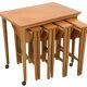 Tables gigognes Poul Hundevad vintage