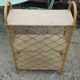 Rattan standing shelf 60s