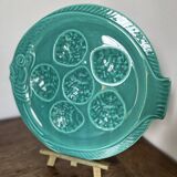 Green fish plates